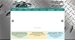 Desktop Screenshot of aplandsautobody.com